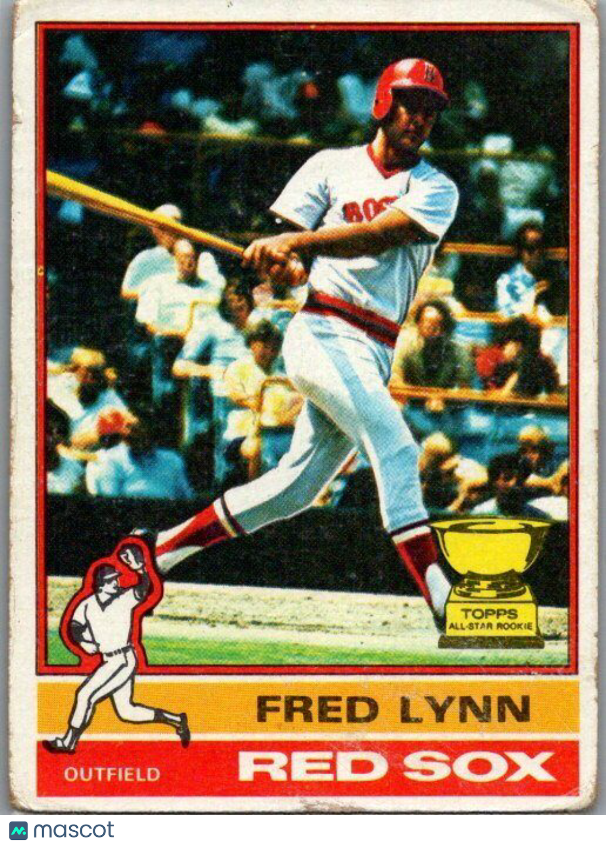 1976 Topps #50 Fred Lynn