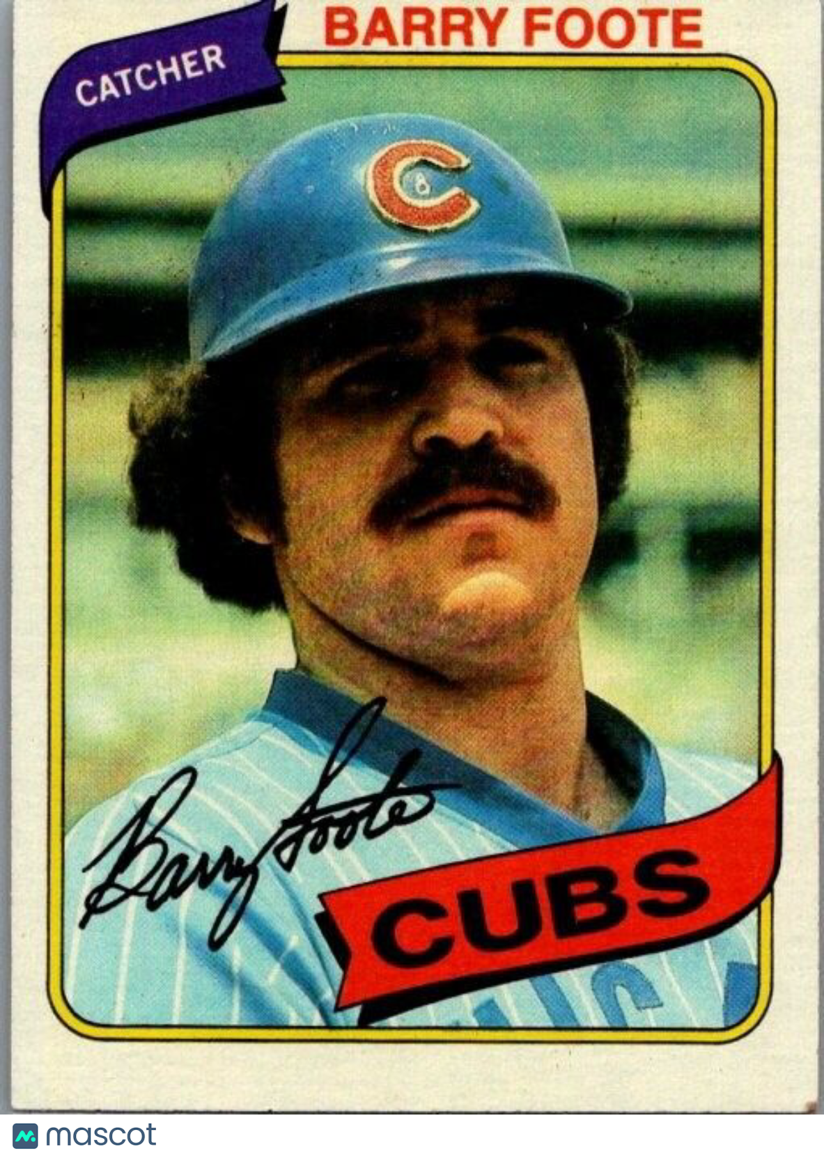 1980 Topps - #398 Barry Foote