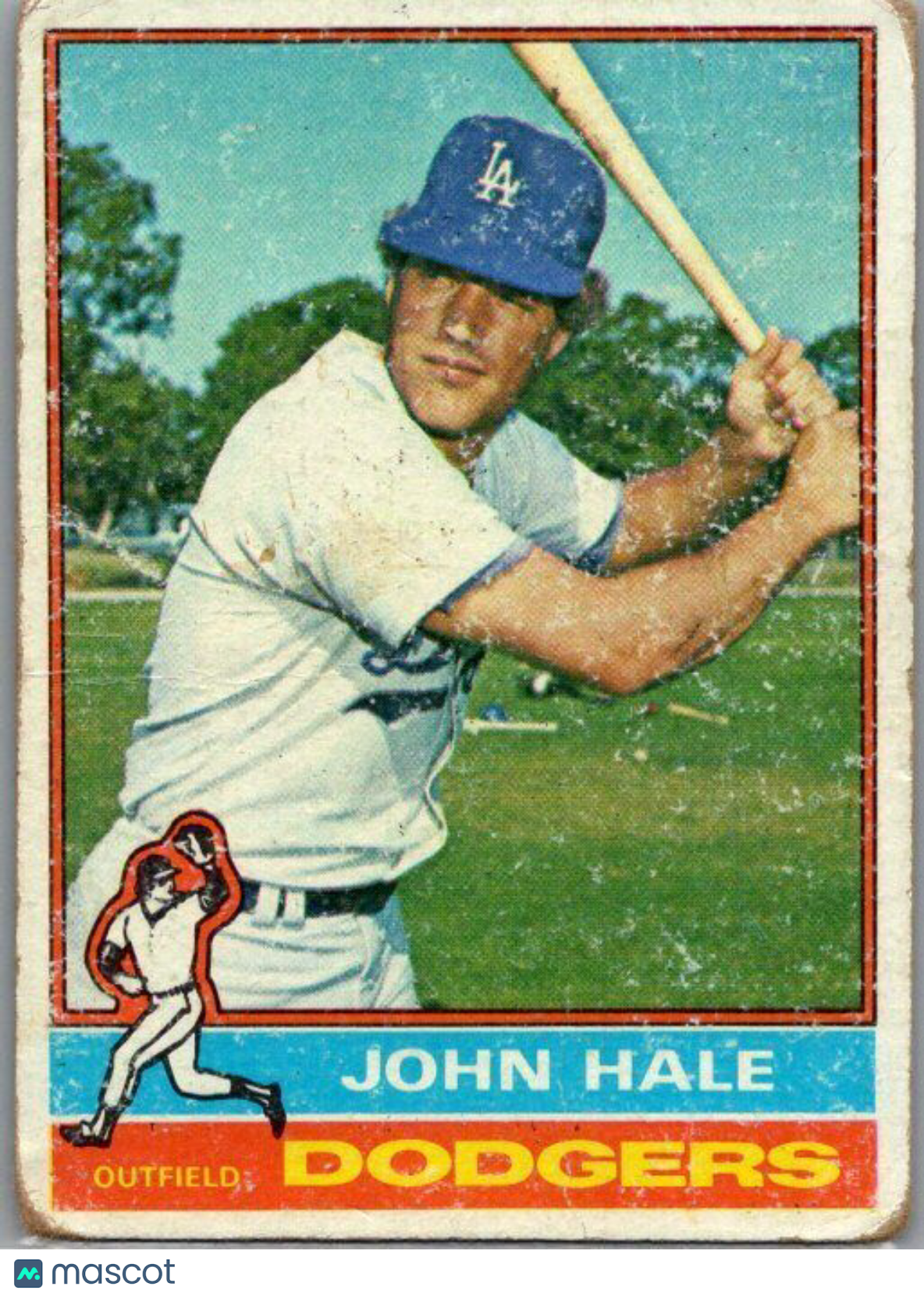 1976 Topps #228 John Hale