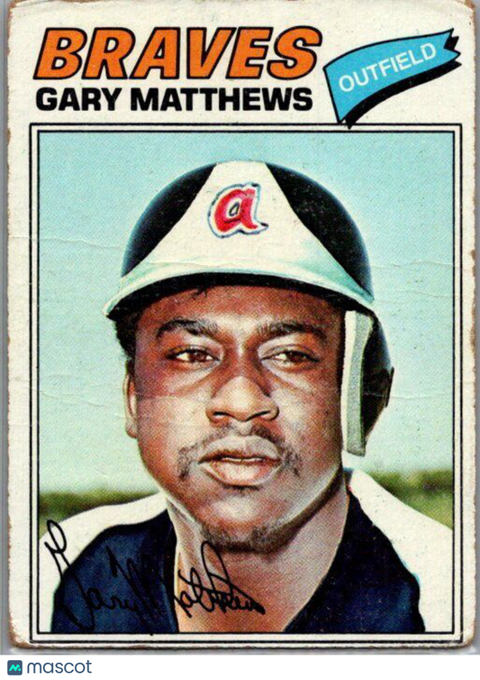 1977 Topps #194 Gary Matthews