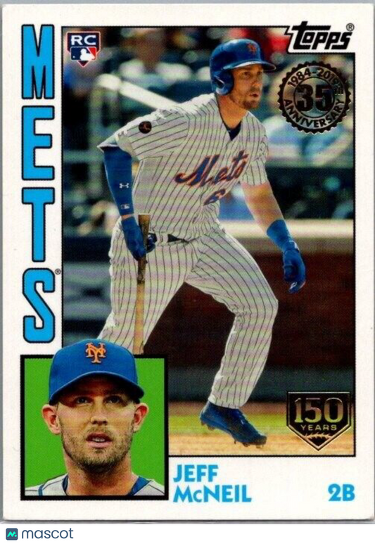 2019 Topps - 1984 Topps Baseball #T84-80 Jeff McNeil (RC)