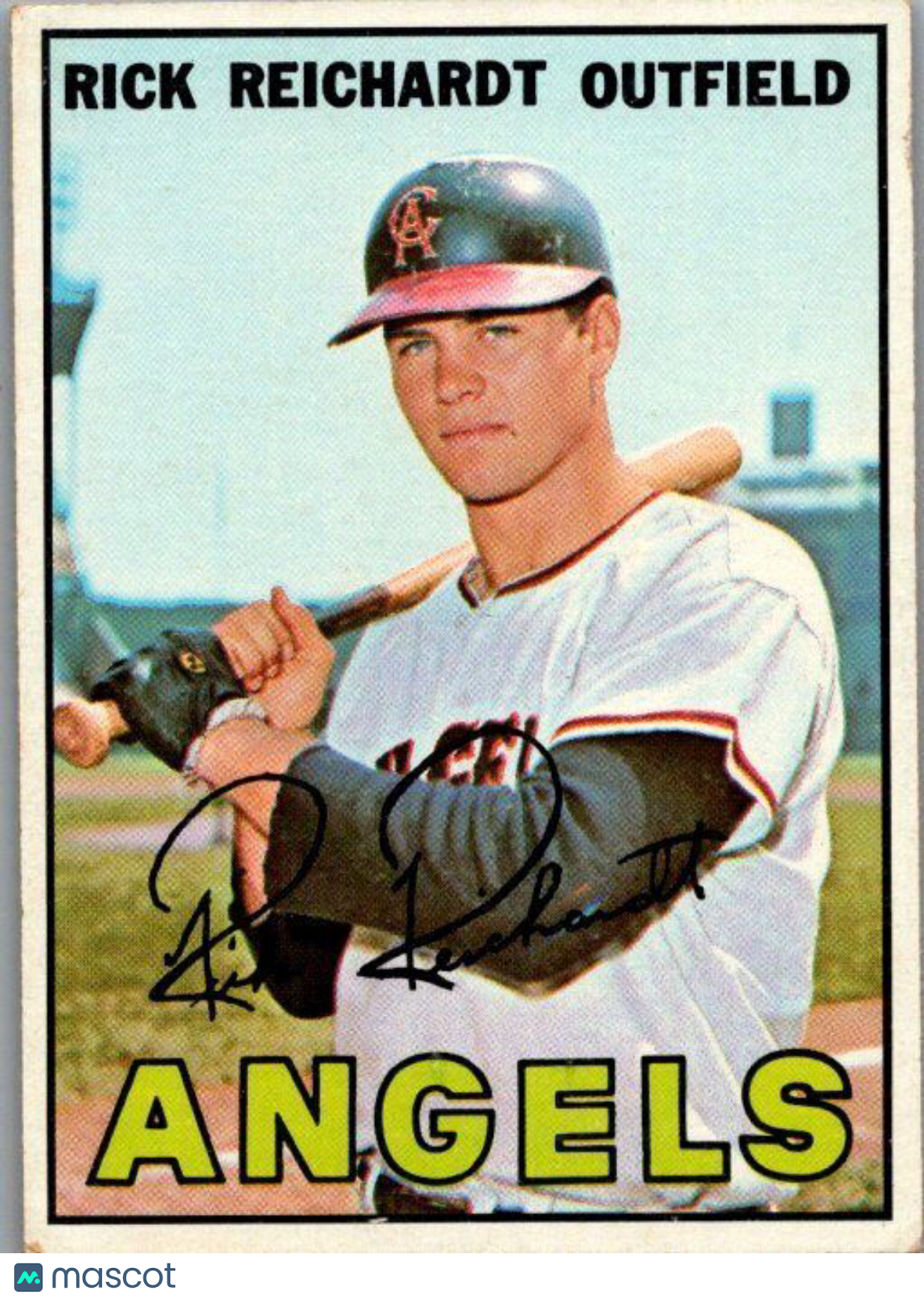 1967 Topps #40 Rick Reichardt