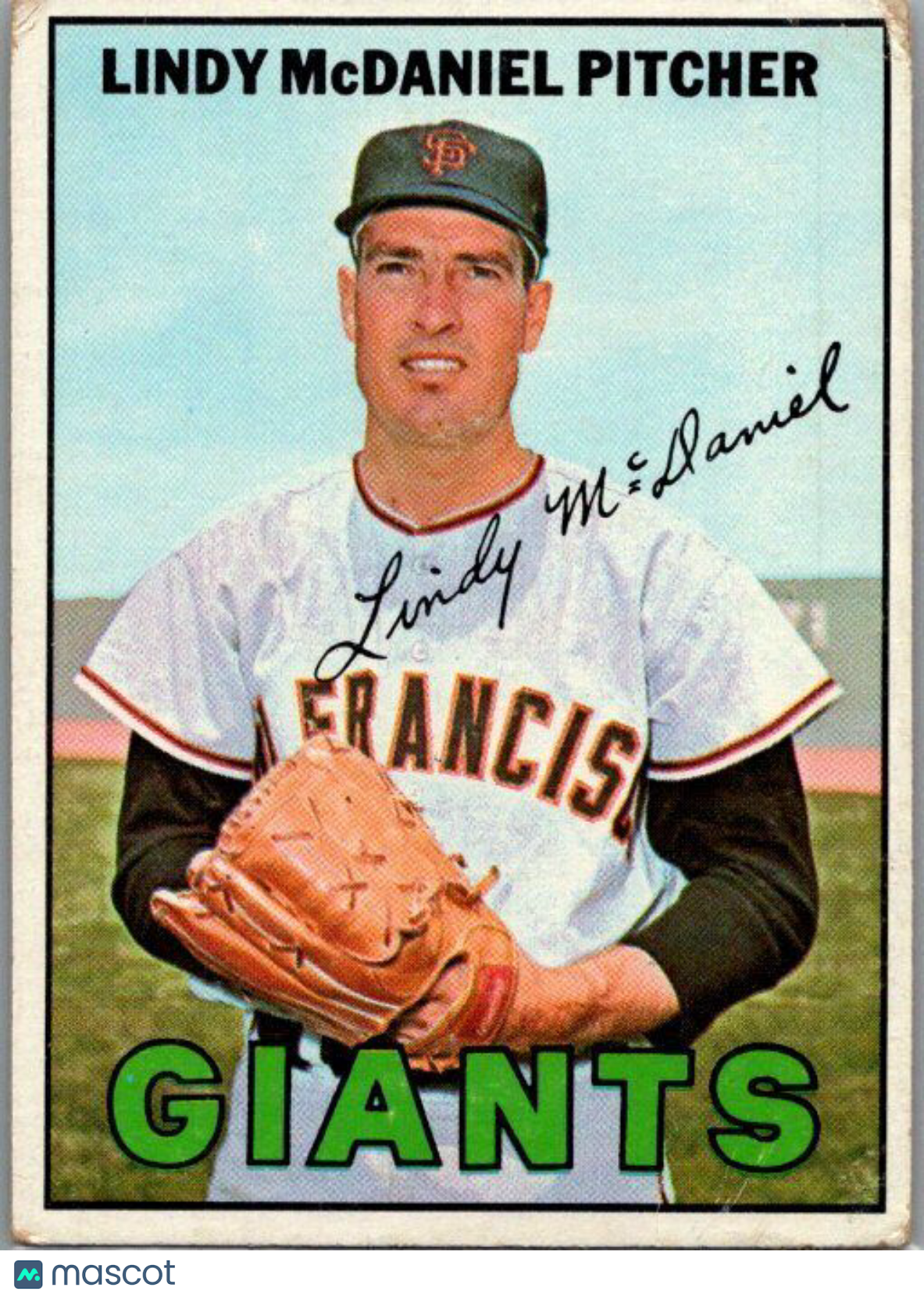 1967 Topps #46 Lindy McDaniel