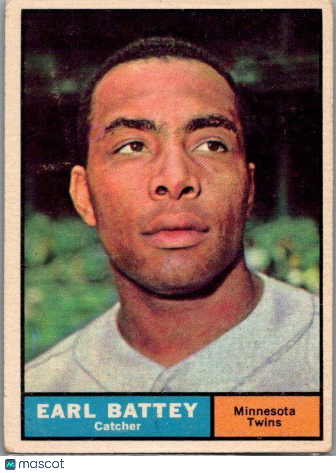 1961 Topps #315 Earl Battey