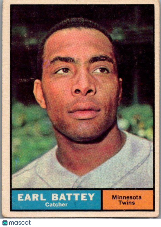 1961 Topps #315 Earl Battey