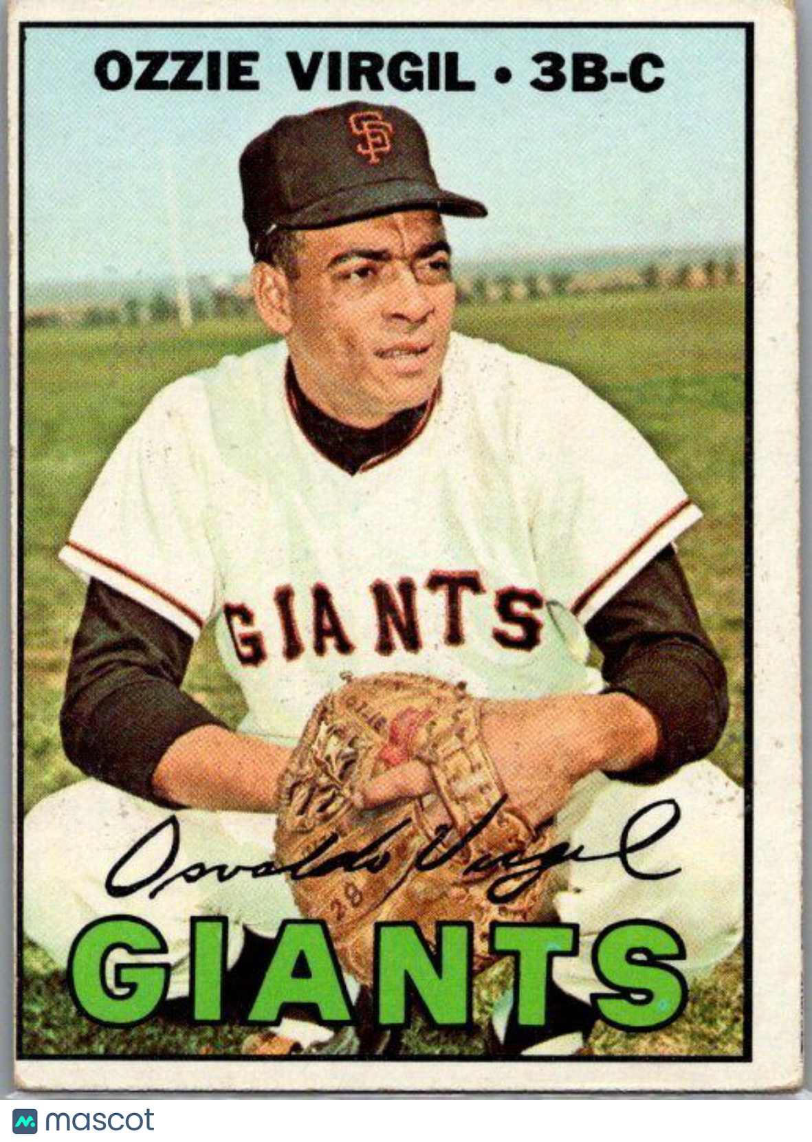 1967 Topps #132 Ozzie Virgil