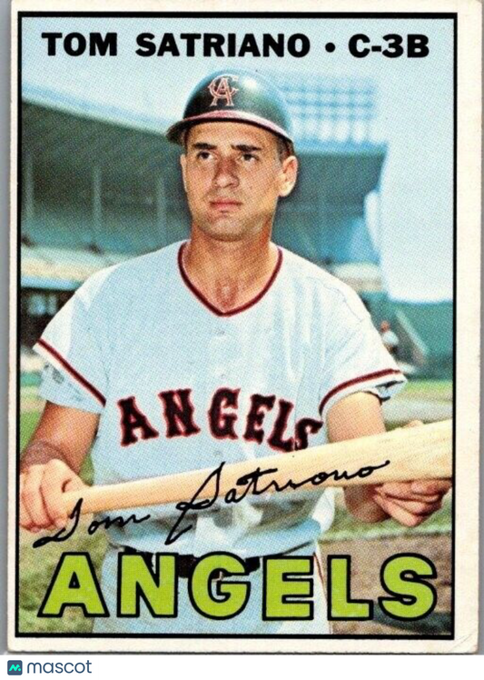 1967 Topps - #343 Tom Satriano