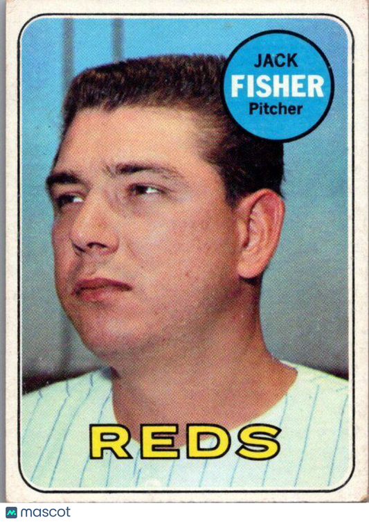 1969 Topps #318 Jack Fisher