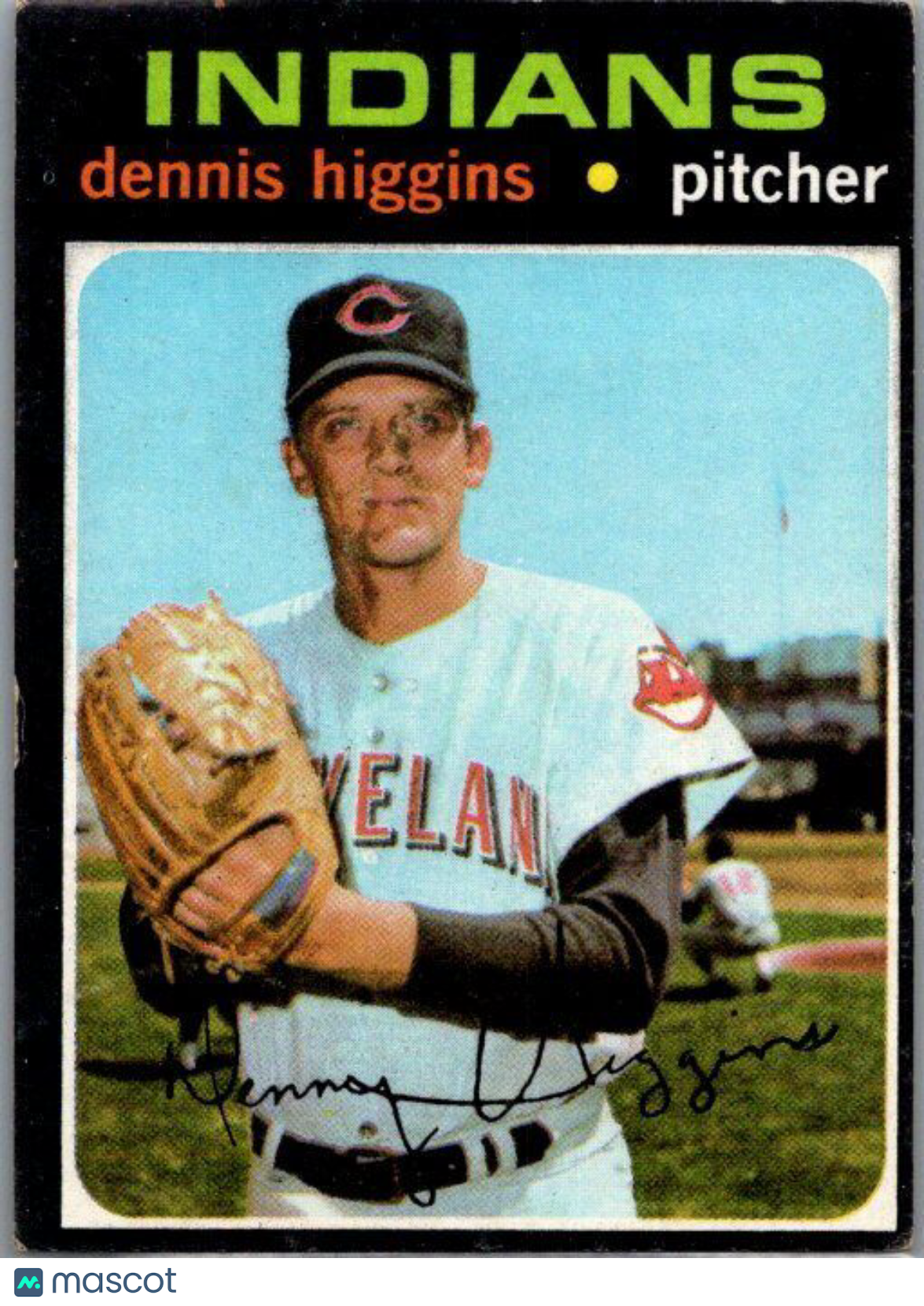 1971 Topps #479 Dennis Higgins