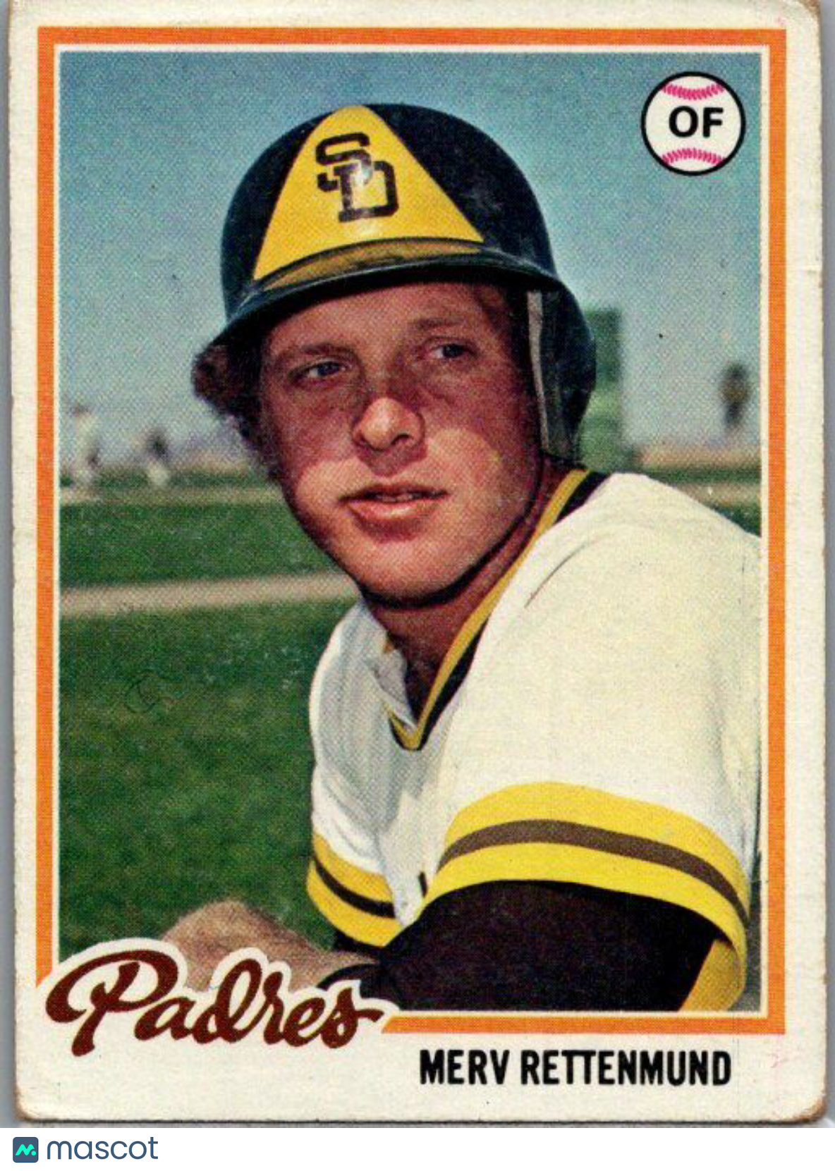 1978 Topps #566 Merv Rettenmund