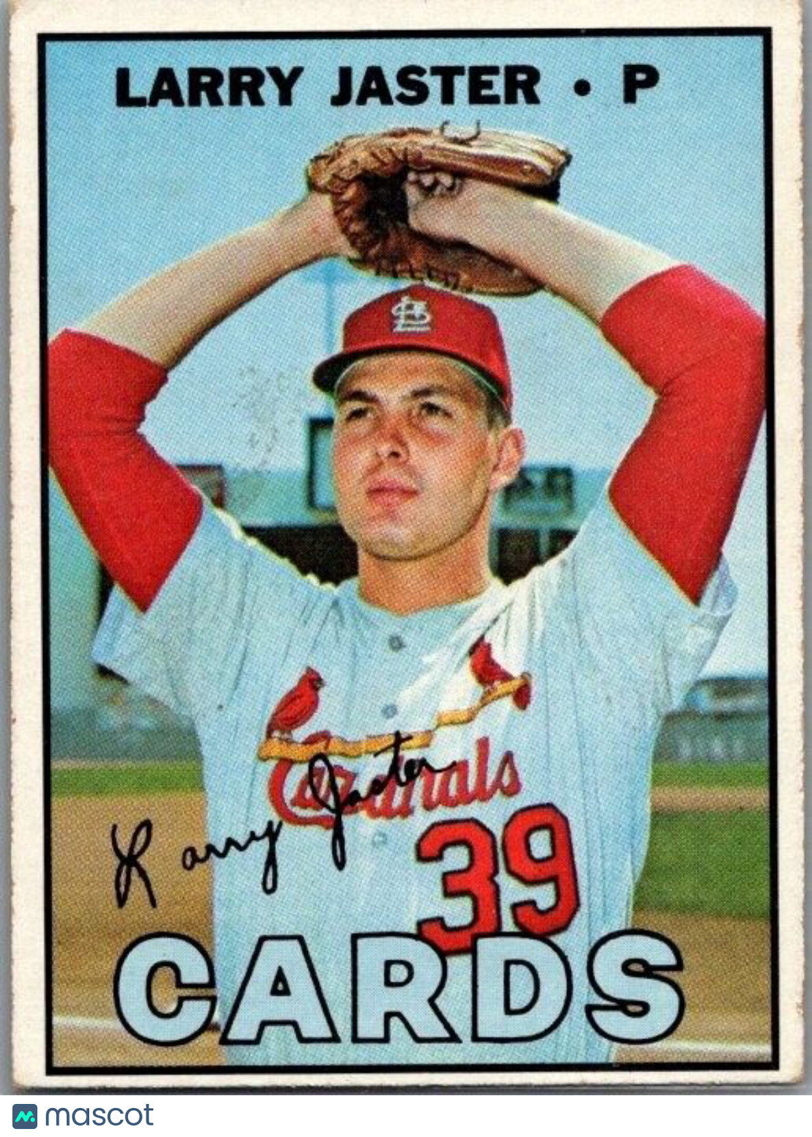 1967 Topps - #356 Larry Jaster (RC)