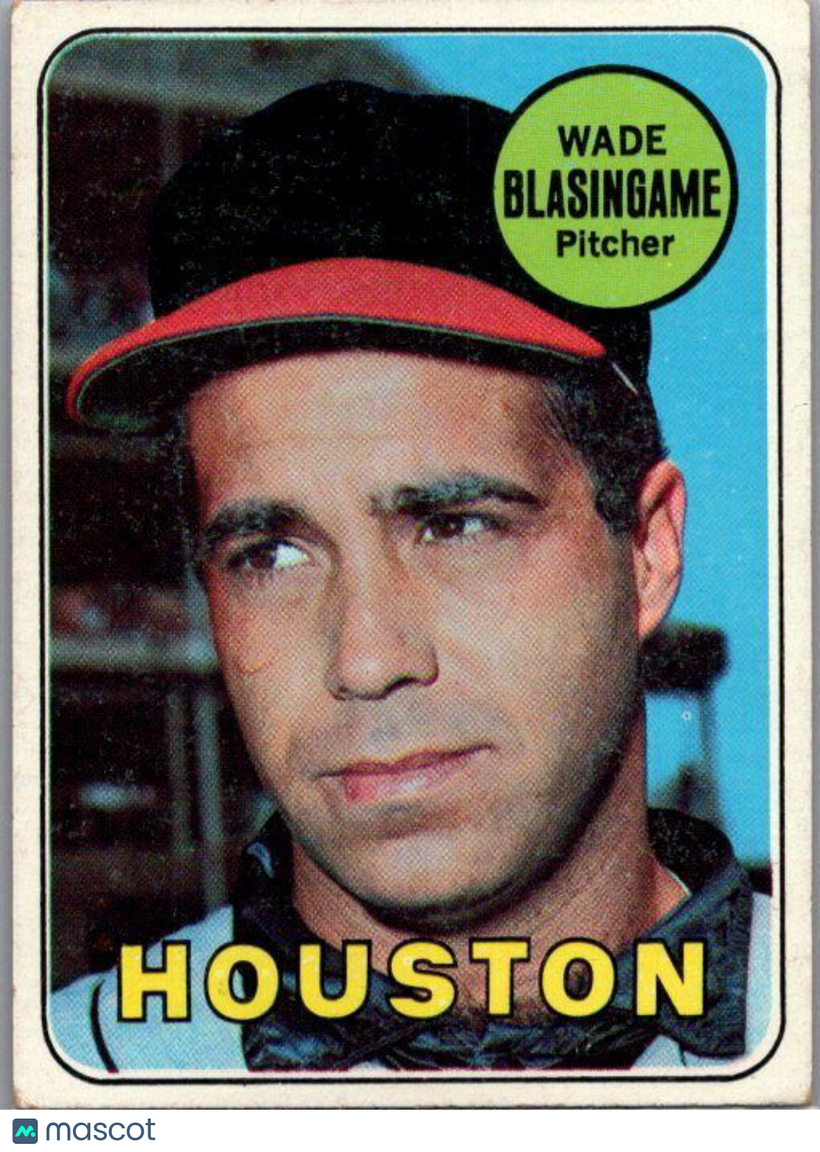 1969 Topps #308 Wade Blasingame