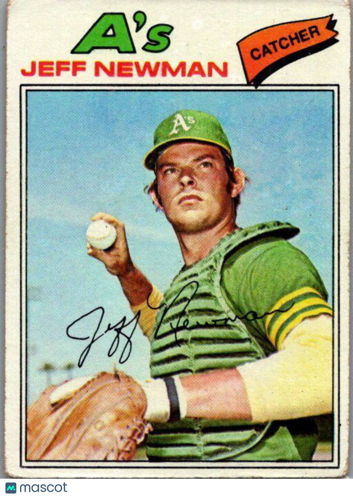 1977 Topps #204 Jeff Newman