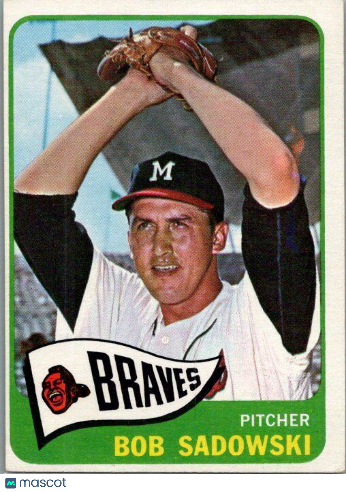 1965 Topps #156 Bob Sadowski