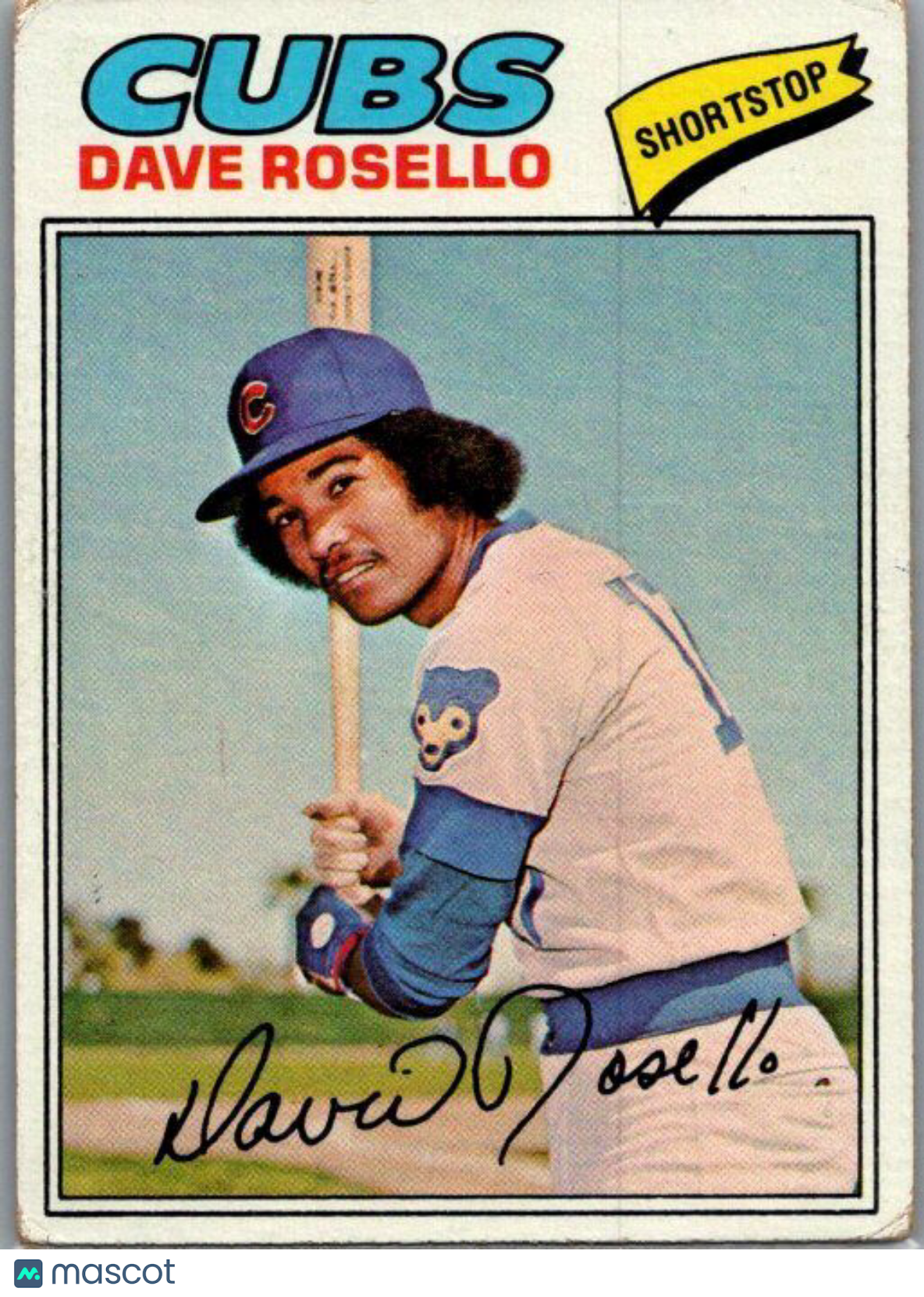 1977 Topps #92 Dave Rosello