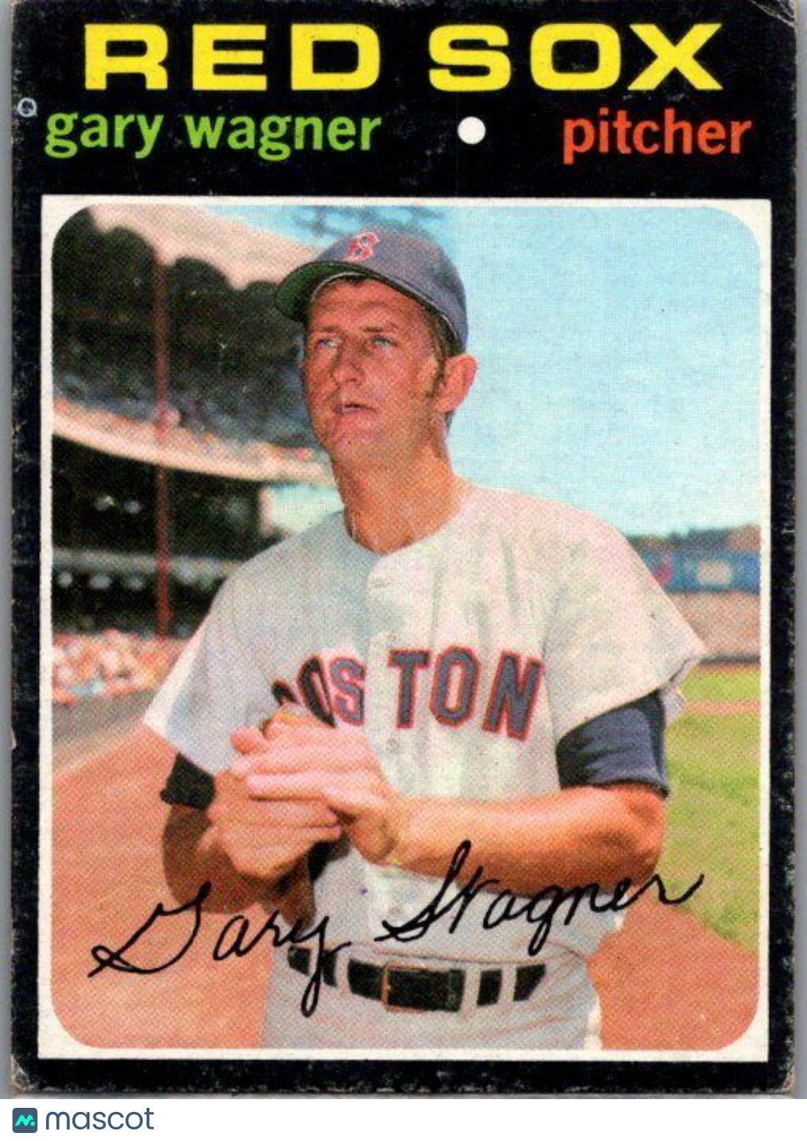 1971 Topps #473 Gary Wagner