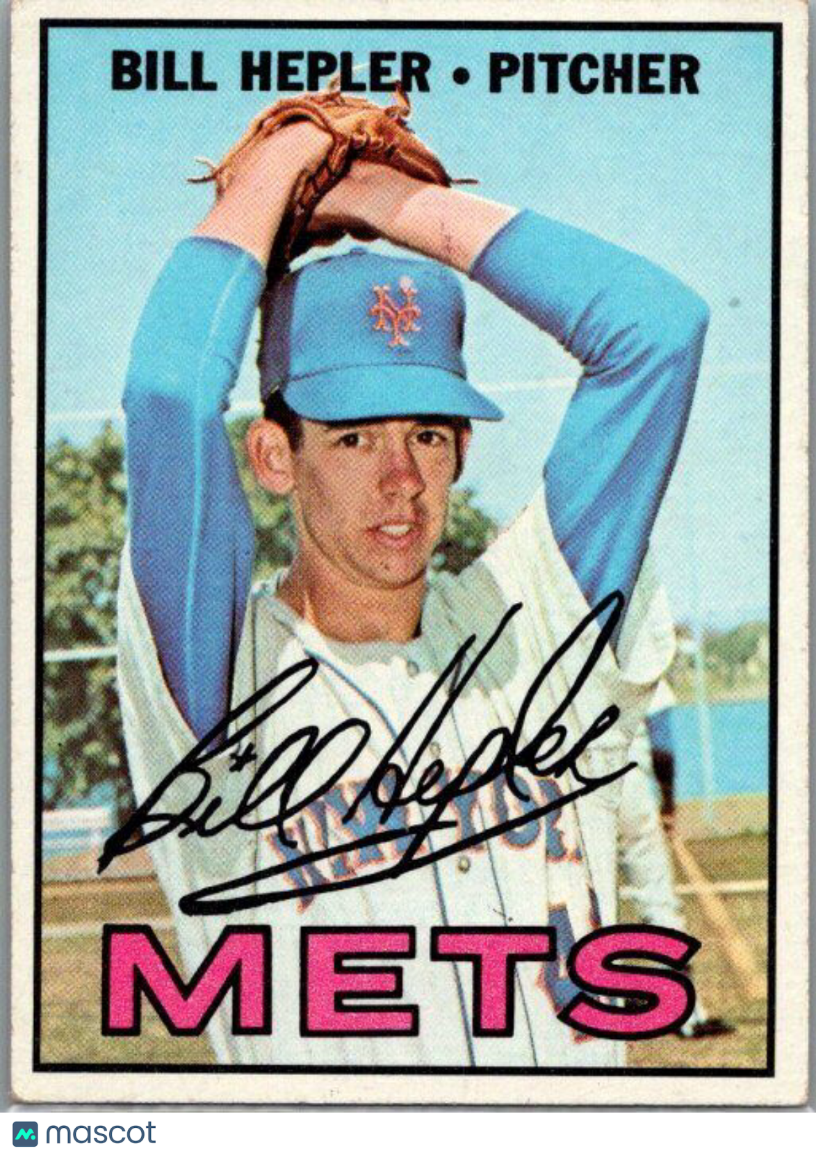 1967 Topps #144 Bill Hepler