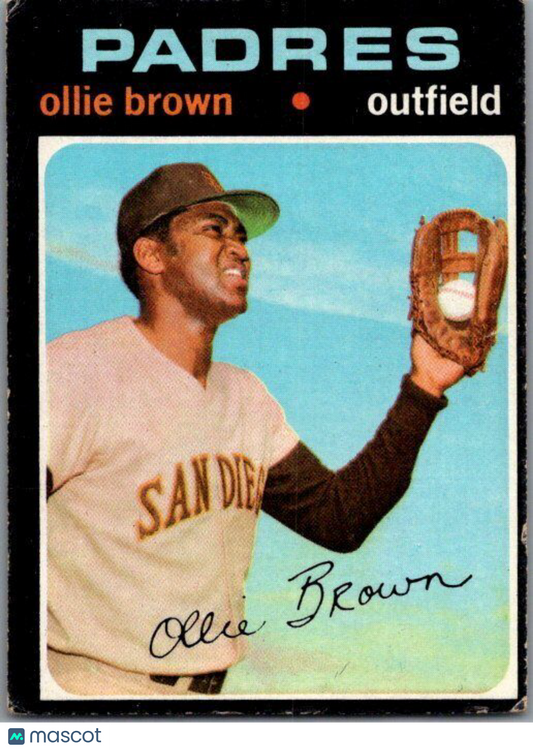 1971 Topps #505 Ollie Brown