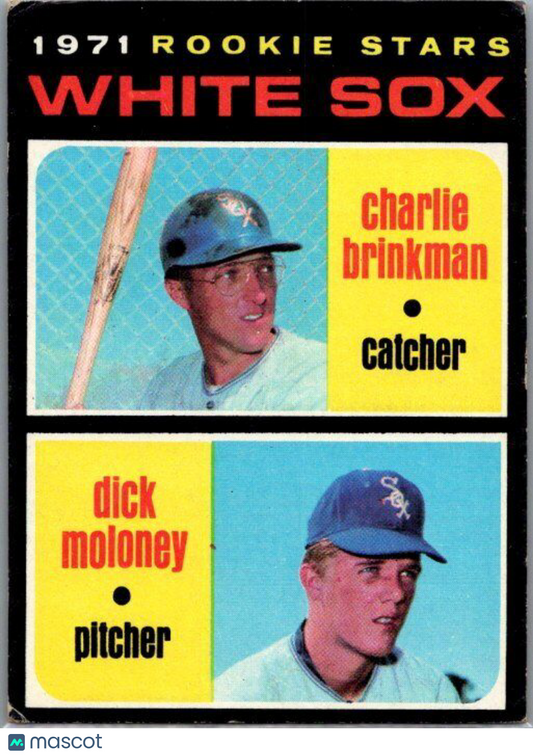 1971 Topps #13 White Sox 1971 Rookie Stars (Charlie Brinkman / Dick Moloney)