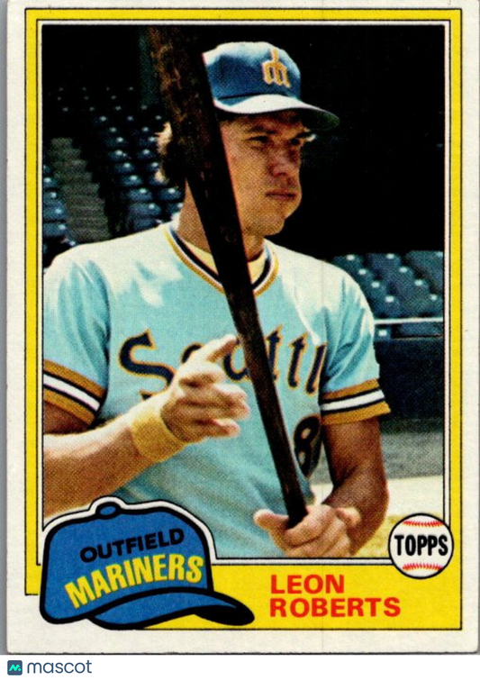 1981 Topps #368 Leon Roberts