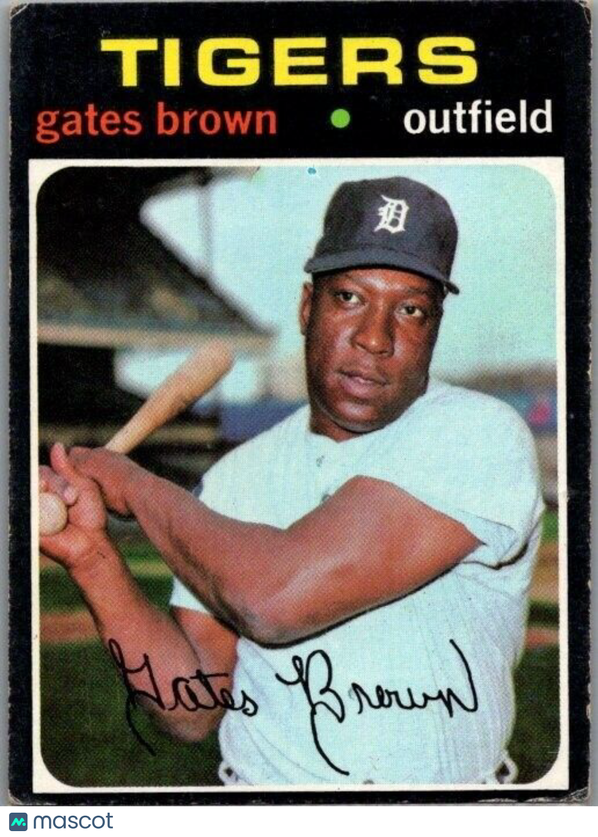 1971 Topps - #503 Gates Brown