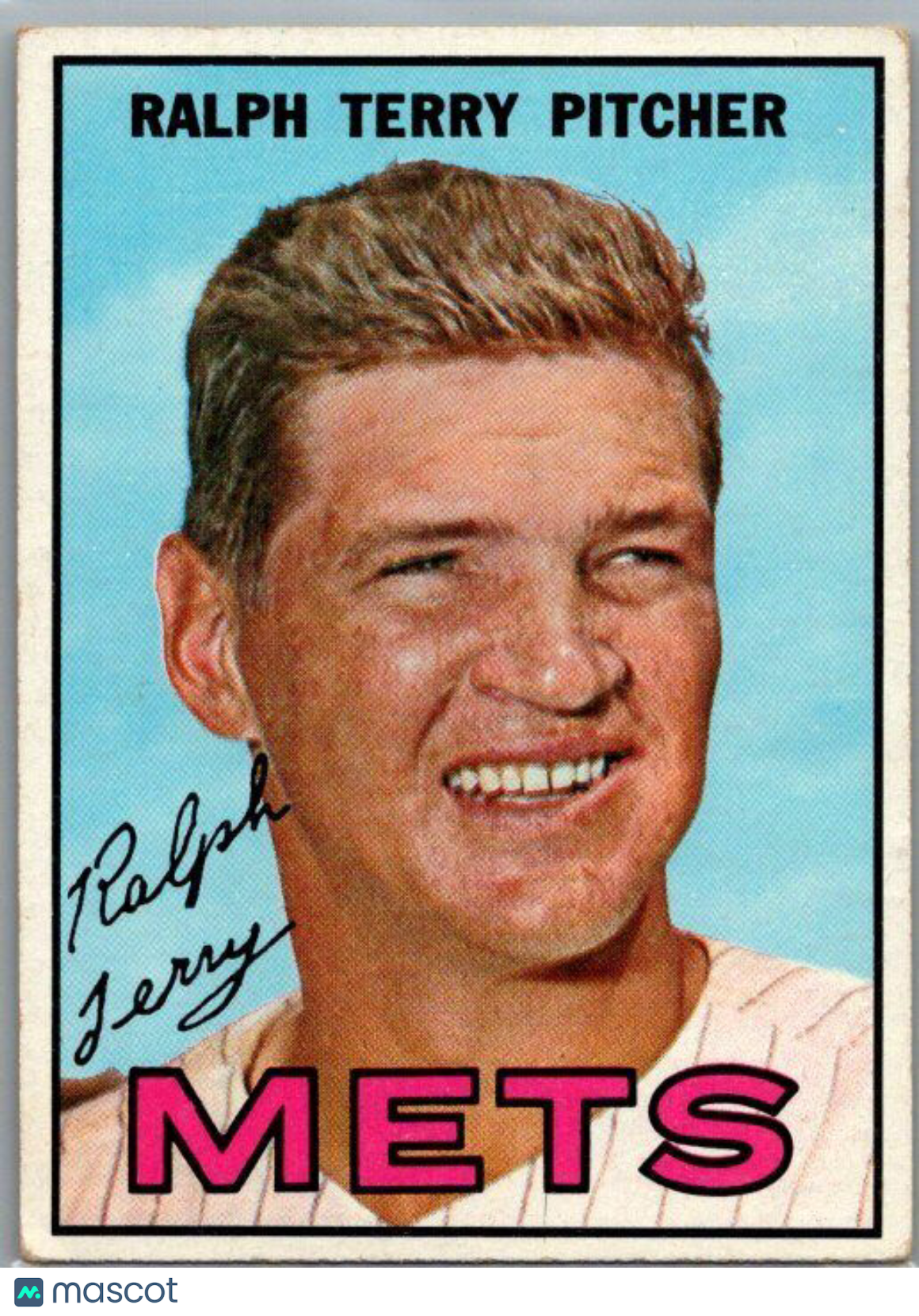 1967 Topps #59 Ralph Terry