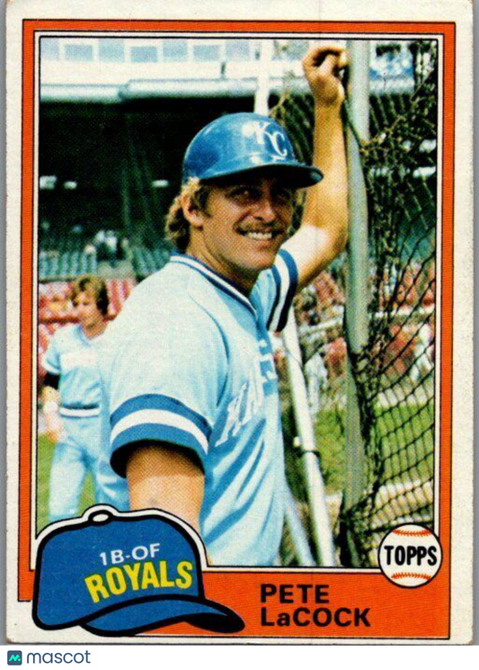 1981 Topps #9 Pete LaCock