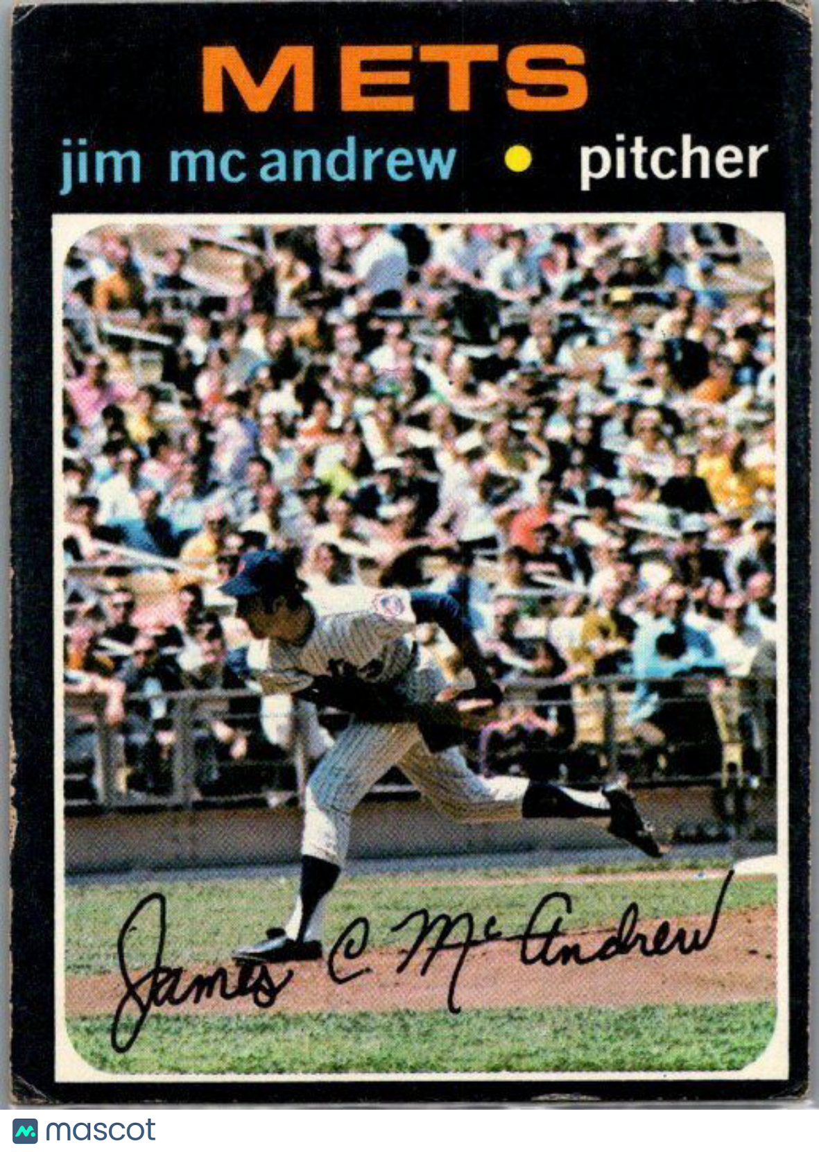 1971 Topps #428 Jim McAndrew