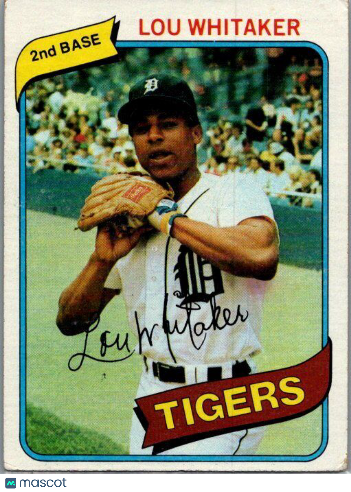 1980 Topps #358 Lou Whitaker