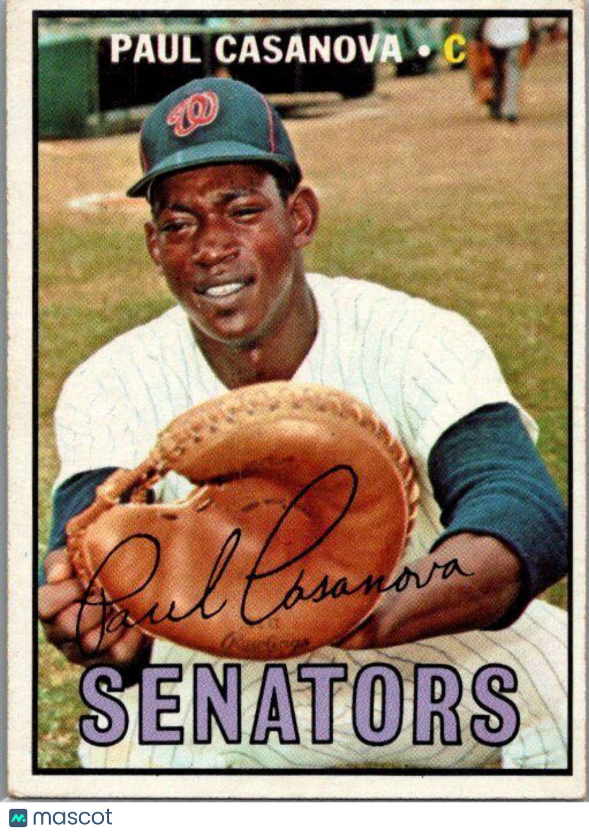 1967 Topps #115 Paul Casanova