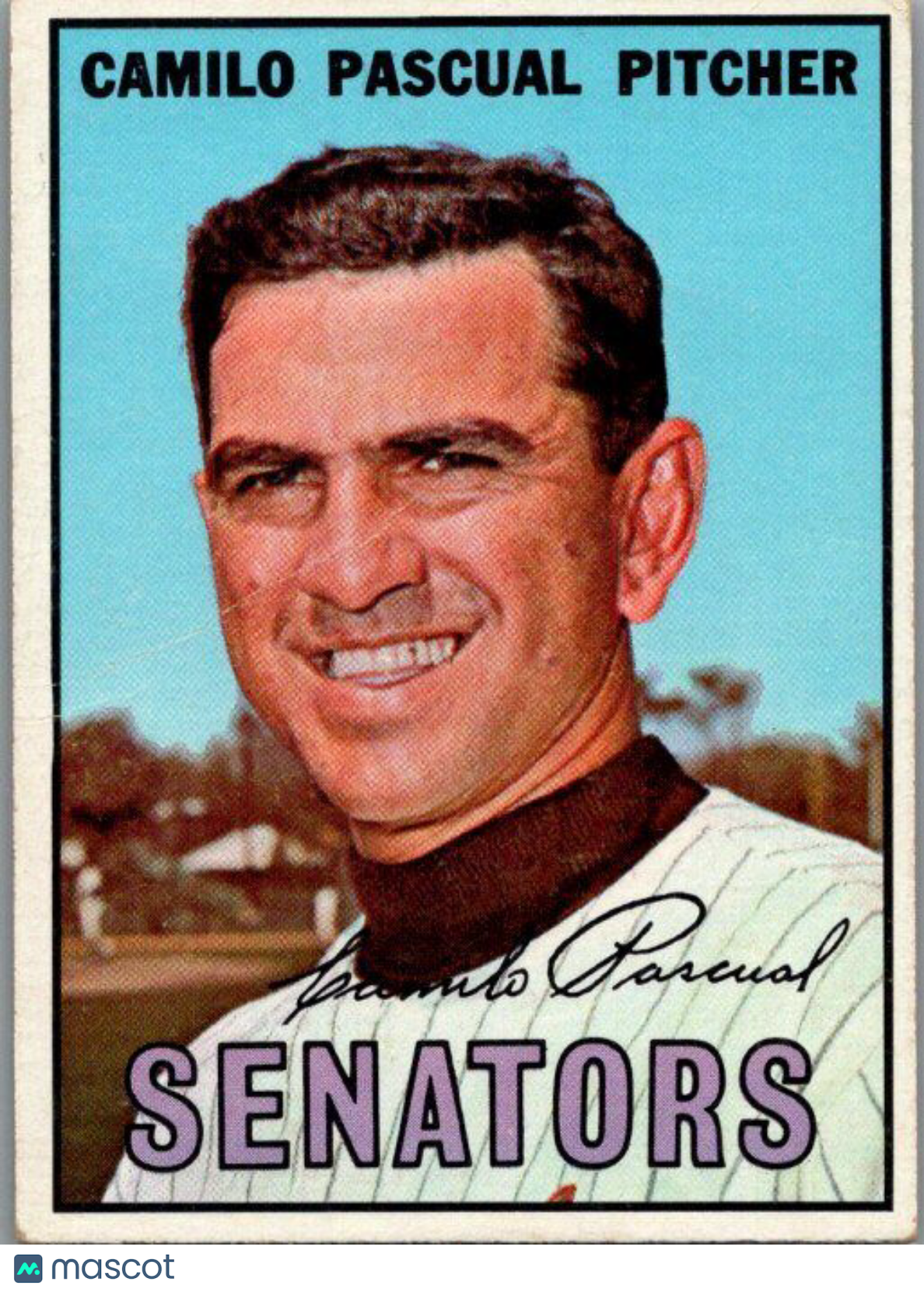 1967 Topps #71 Camilo Pascual