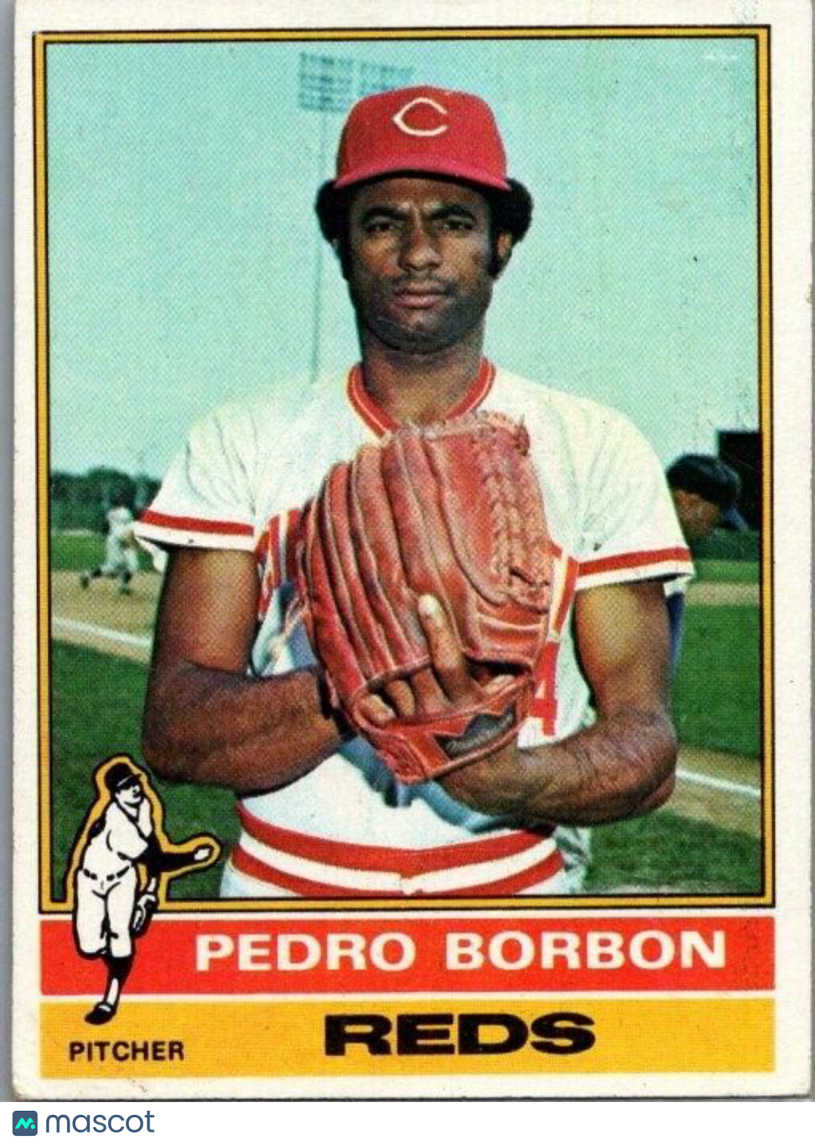 1976 Topps - #77 Pedro Borbon