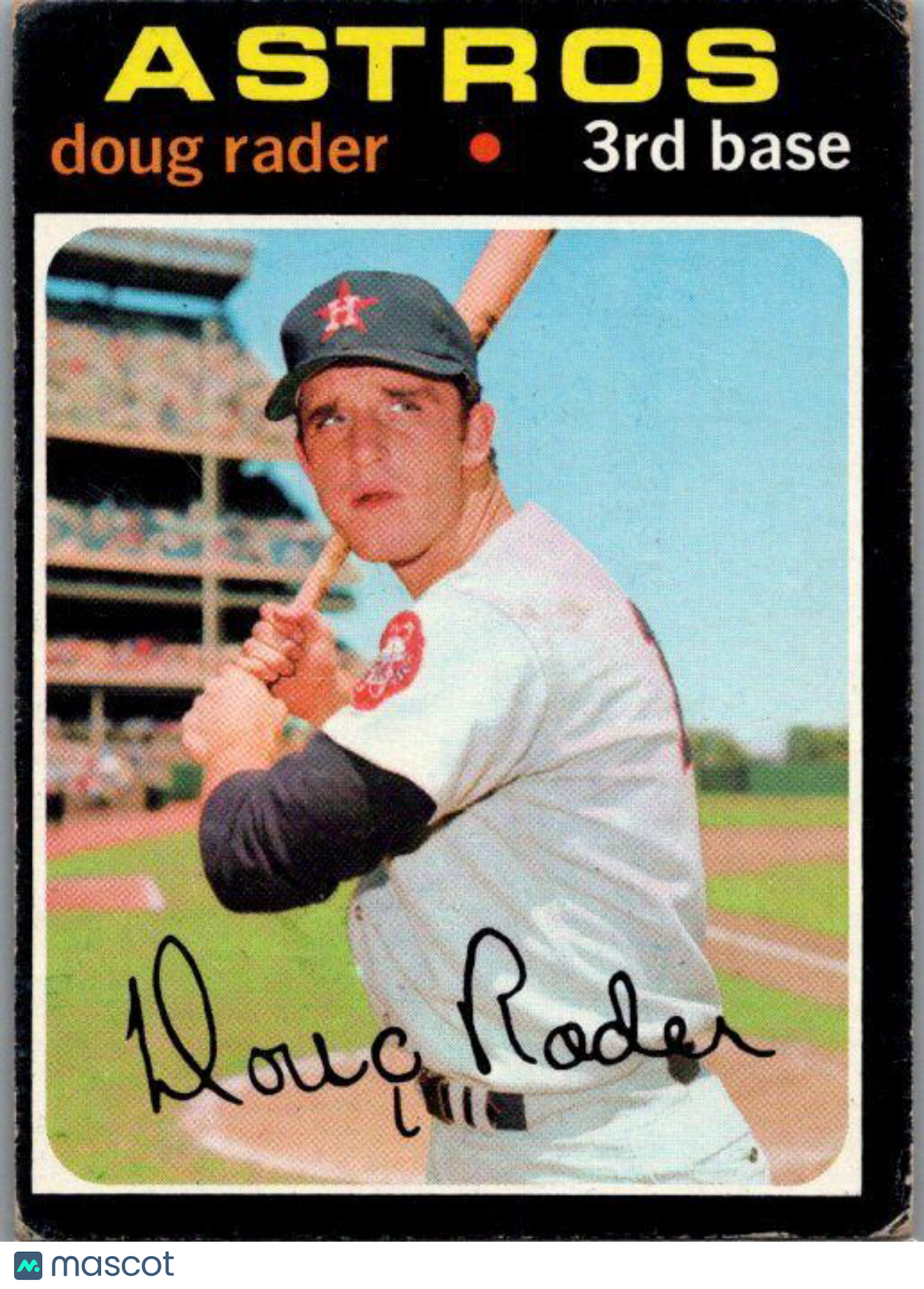 1971 Topps #425 Doug Rader