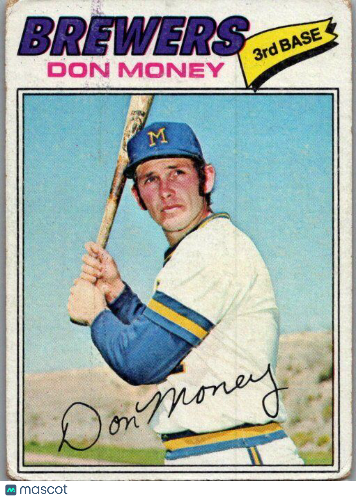 1977 Topps #79 Don Money