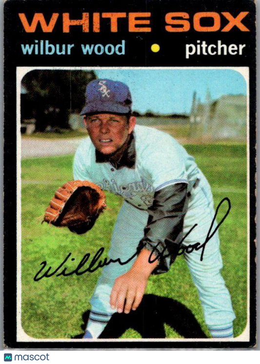 1971 Topps #436 Wilbur Wood