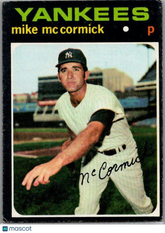 1971 Topps #438 Mike McCormick