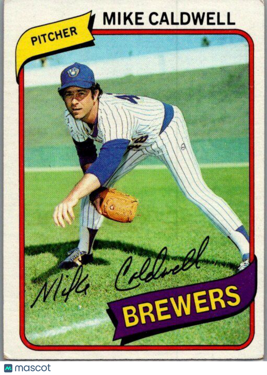 1980 Topps #515 Mike Caldwell