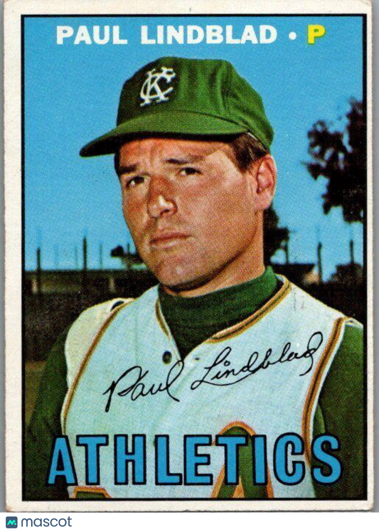 1967 Topps #227 Paul Lindblad