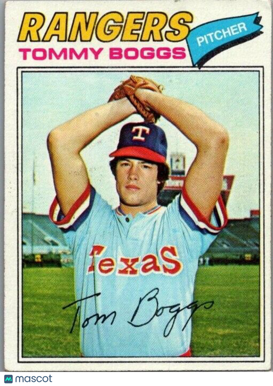 1977 Topps - #328 Tommy Boggs (RC)