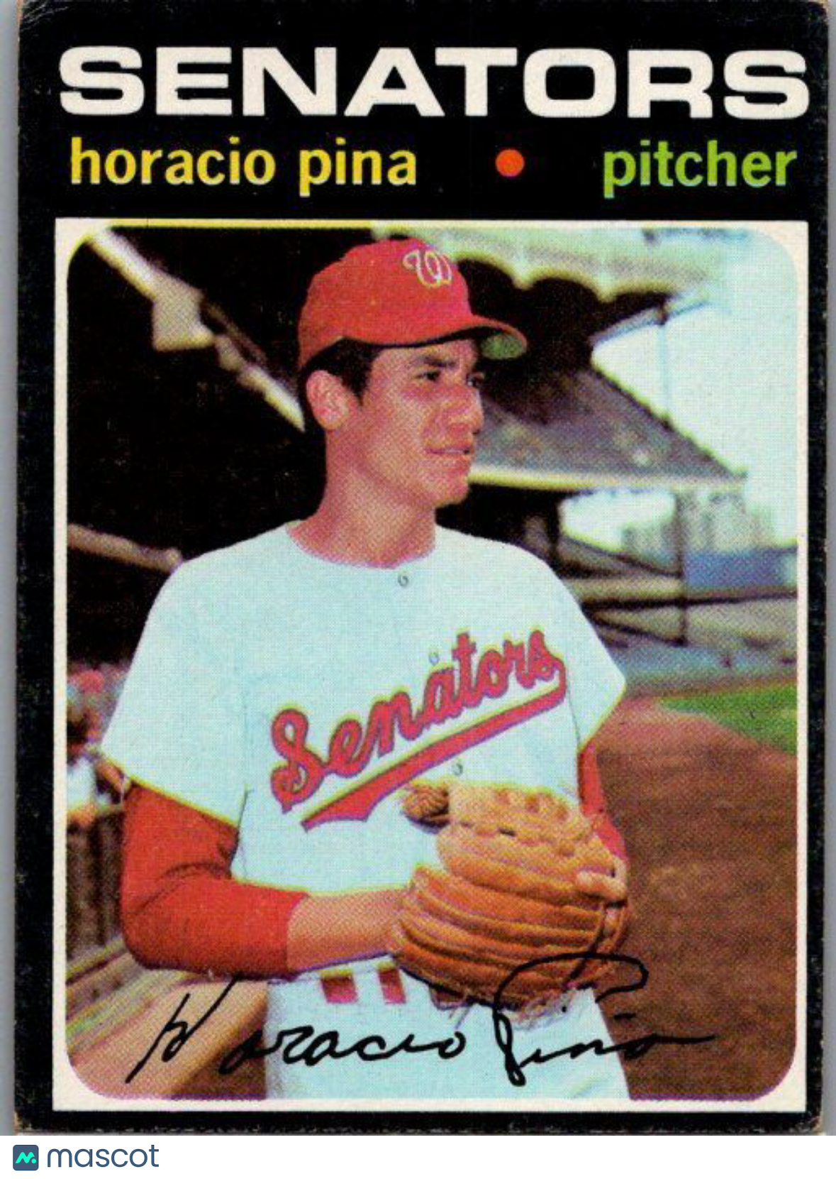 1971 Topps #497 Horacio Pina