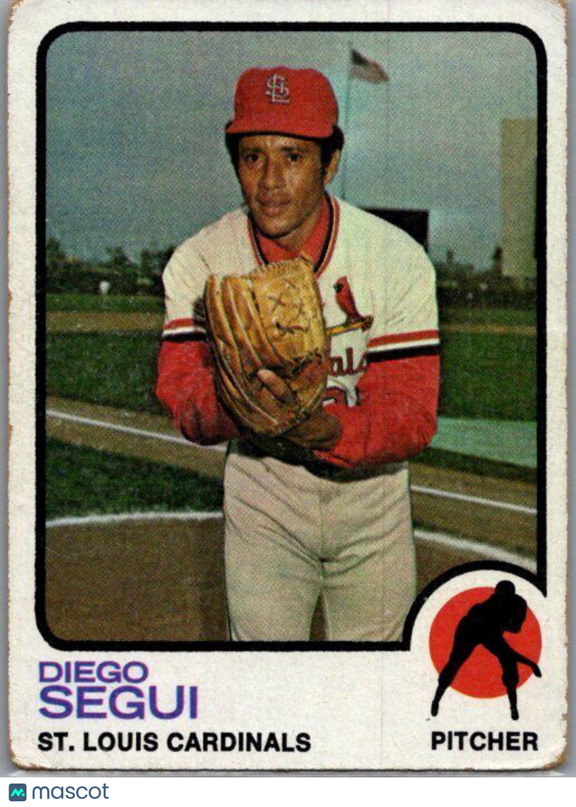 1973 Topps #383 Diego Segui