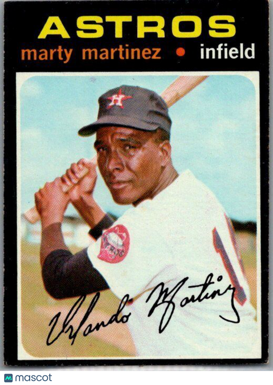 1971 Topps #602 Marty Martinez