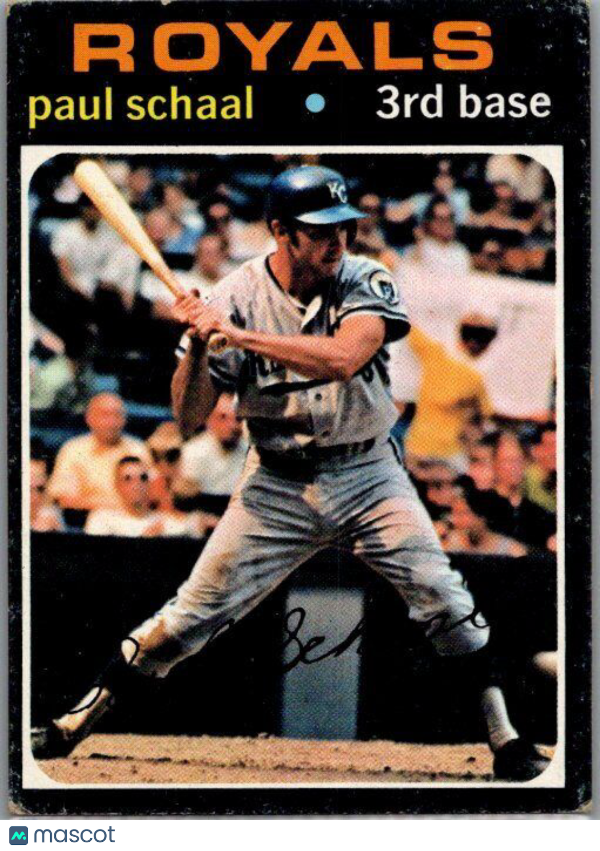 1971 Topps #487 Paul Schaal