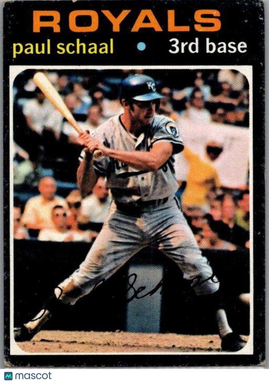 1971 Topps #487 Paul Schaal