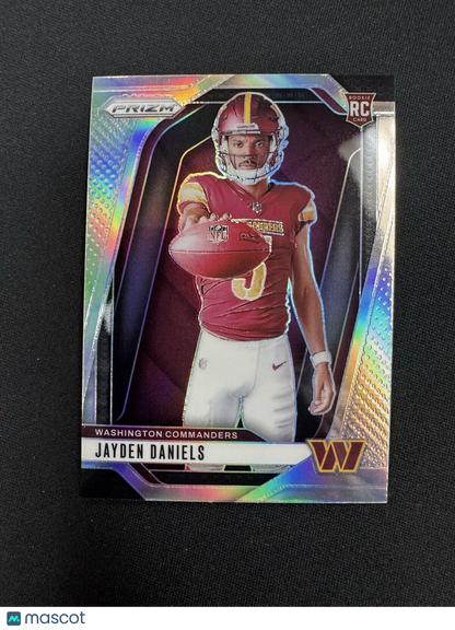 2024 Panini Prizm - Rookie Variations Silver Prizm #17 Jayden Daniels (RC)