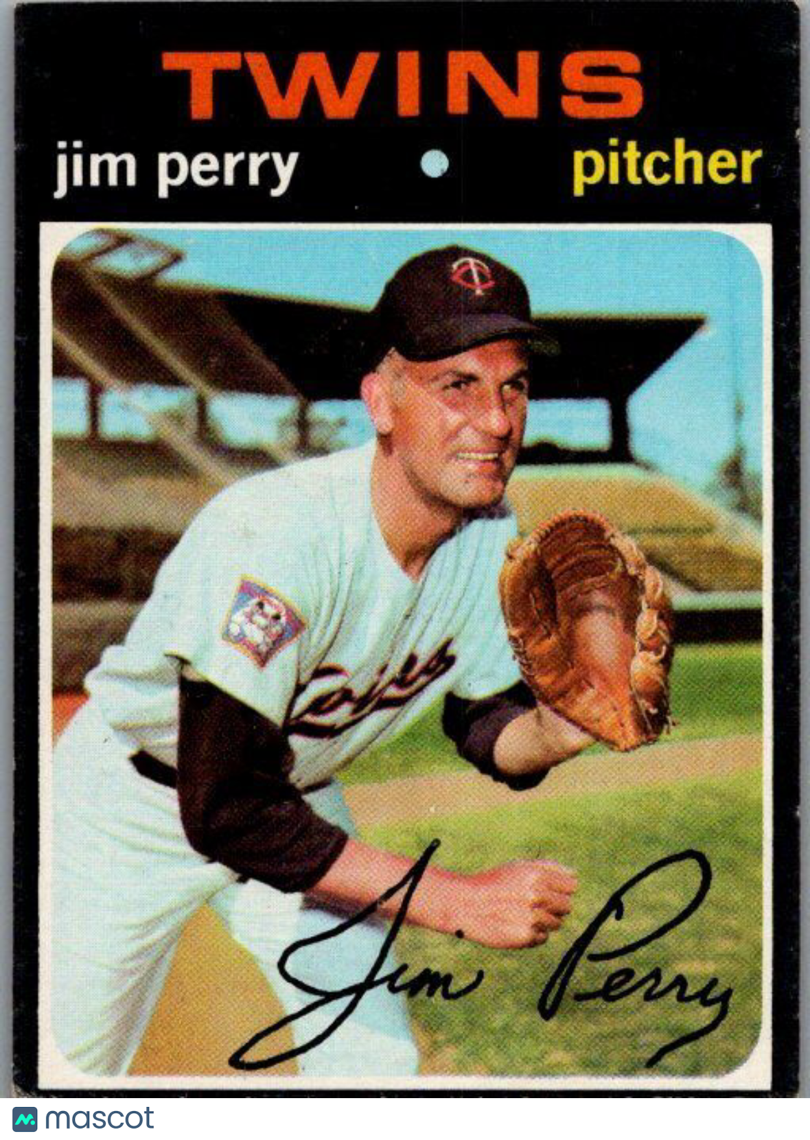 1971 Topps #500 Jim Perry