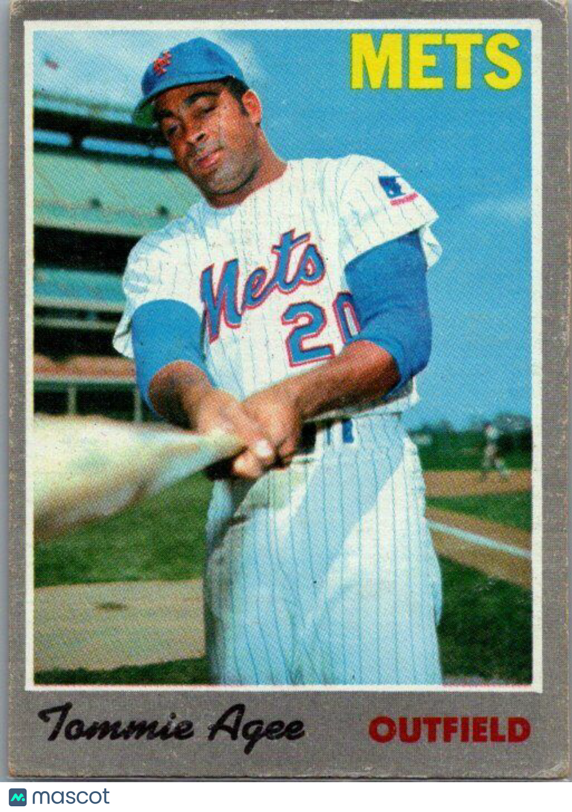 1970 Topps #50 Tommie Agee