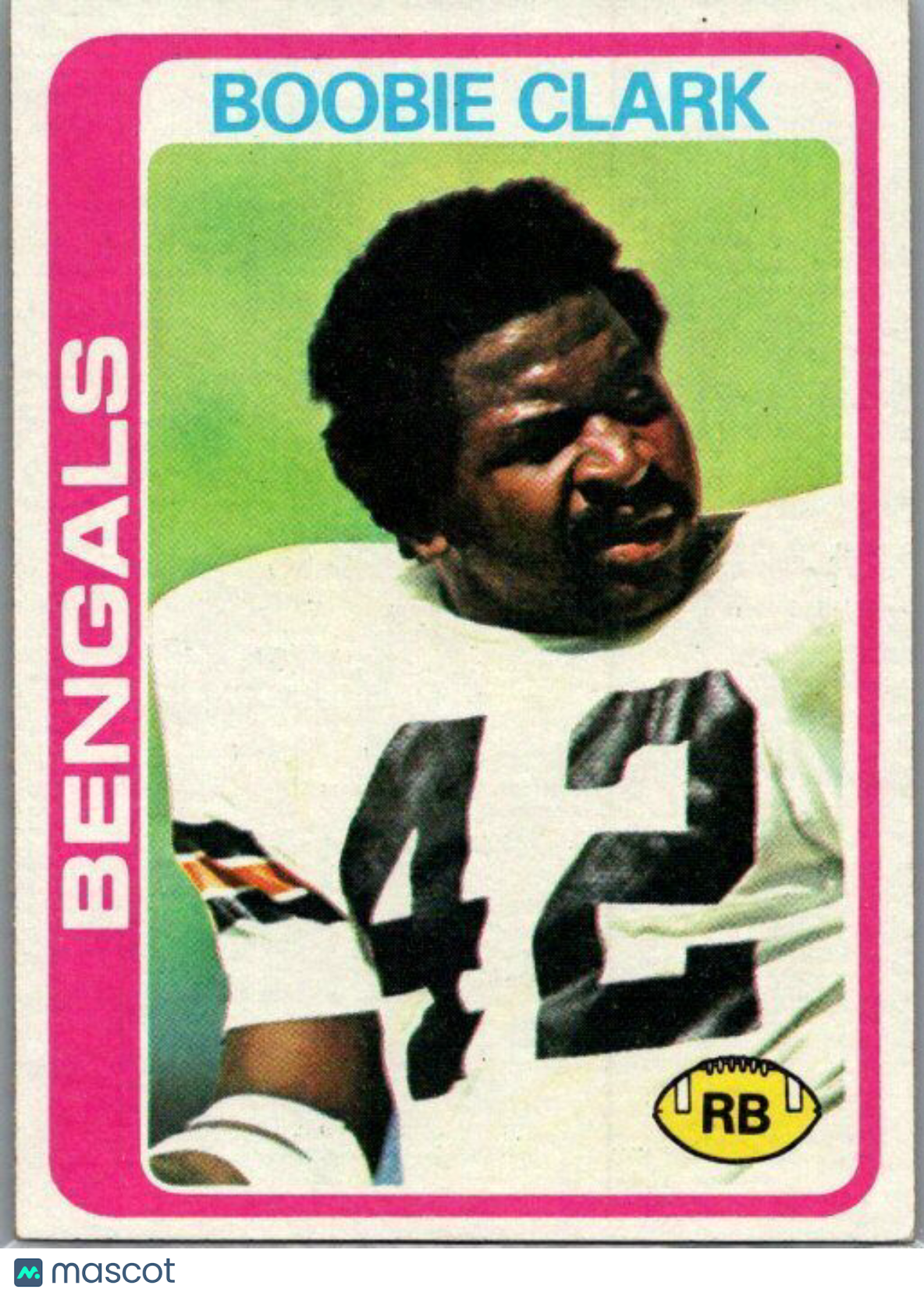 1978 Topps #156 Boobie Clark