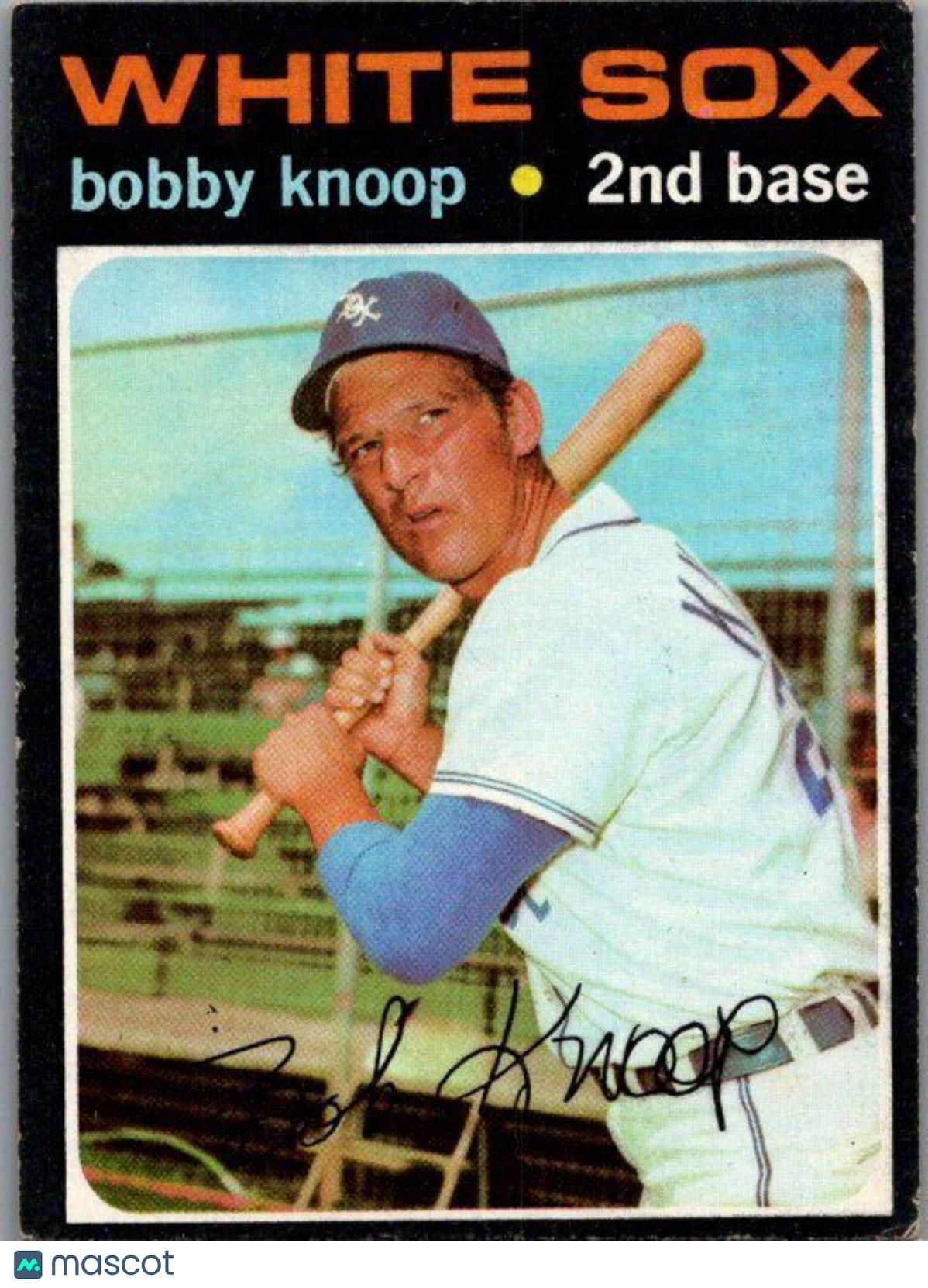 1971 Topps #506 Bobby Knoop