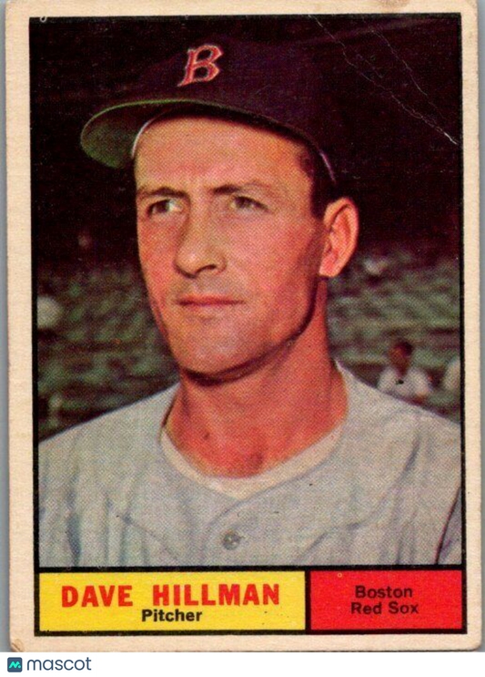 1961 Topps #326 Dave Hillman